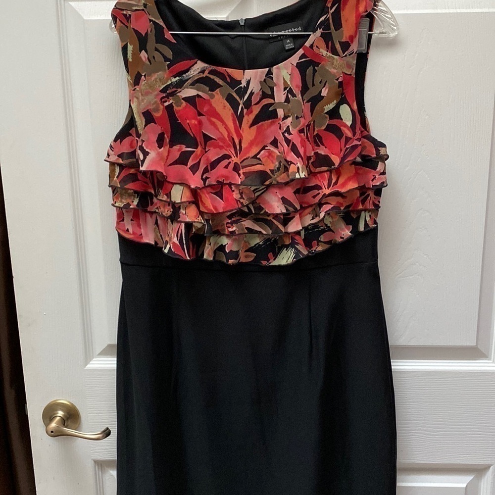 Y womens Connected 1 piece sleeveless dress size 14